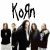 Pixelated static image of five figures in dark clothing beneath stylized text on a white background.