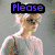 six pixelated images with text overlays: 'Please', 'back', 'come', 'SUMMER', and 'MandyH' over various backgrounds including a person in sunglasses, colorful patterns, and a blonde woman
