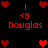 Red pixelated hearts and text on black background with animated heart arrangement changes.