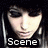 Two side-by-side pixelated images of a person with dark hair and earrings, each labeled with text below.