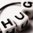 Pixelated black-and-white icon showing a stylized face with curved lines for eyes and mouth, partially obscured by pixelation.
