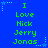 Blue background with green pixelated text reading "I Love Nick Jerry Jonas" repeated in three , surrounded by light blue star and dot patterns