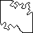 Pixelated white speech bubble with jagged edges on gray background, displaying sequential text changes from 'Um' to 'Um my dog ate my icon?' with a frown face.
