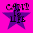 A purple star on a bright pink background with black text reading "All I Life" in pixelated font, showing animation changes