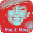 Pixelated red background with cyan face, closed eyes, and mouth showing teeth; purple text 'As I Am' at bottom.