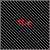 Red text 'The Used' on a black and gray checkered background with visible pixelation.