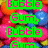 Pixelated image of colorful bubble gum balls with overlaid text in green and pink.