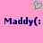 A static image with a pink background featuring two identical dark blue text strings and a green pixelated heart symbol above them.