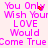 Pixelated pink text on light background with animated heart and dot effects replacing parts of the phrase.