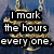 Four- of text over a blue and gold background with hanging chains