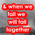 Red text on gray background displays two of white pixelated words with partial animation changes