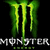 Green Monster Energy logo with dripping effect, white text 'I Luv Monsters' on black background.