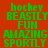 Green text on red background with blue rectangular overlays; text reads hockey, BEASTLY, FUN, AMAZING, SPORTLY in stacked arrangement.