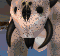 Animated sequence of a skeletal creature with curved horns and glowing eyes, showing mouth movements against a blue background.