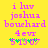 Yellow background with pink text reading 'i luv joshua bouehard 4evr 5*1907' and green asterisks, displayed in two identical side-by-side