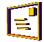 A sequence of showing a stylized document icon rotating through multiple angles with changing border colors and text line positions