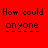 red and black with text overlays surrounding a central image of a dog's face, where the word 'like' is white in one