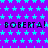 Purple background with cyan star pattern and repeated black text 'BOBERTA! BOBERTA! BOBERTA!' across three horizontal lines.