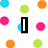White background with scattered multicolored dots; black text reads 'I love 2 ice skate' in bold, pixelated font.