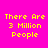 Yellow pixelated text on bright pink background reads "There Are 3 Million People On Earth But The Only One I Want Is... YOU!!!" with gray rectangle in bottom right corner.