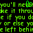 Green pixelated text on black background repeats phrases like 'you'll never make it through' and 'or else you're left behind', with a small green cursor-like shape visible.