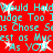 Red background with cyan text repeating 'Would Hold Judge Too as Chose Sos Cest as Muc As YOU' and white starbursts scattered throughout.