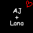 A black background displays two identical pixelated text arrangements with a red heart symbol above them.