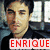 A four- of pixelated images showing a person in various poses with overlaid text reading ENRIQUE IS MY LOVER