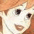 Two cartoon characters with light skin and brown hair face each other against a warm-toned background, while a red heart symbol appears below.