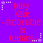 Purple background with red text reading 'Mary Kate -Impossible Is Nothing-' and white star-shaped decorations, animated to alternate between purple and white stars.