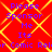 Red background with yellow diamond lattice pattern, blue text reading 'Please Sponsor Me Its Comic Relo', static image with no animation.