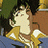 A pixelated anime-style character with dark hair and a yellow outfit appears on the left side of a contact sheet, while the right side displays "Anime IM" text in white pixel font over black background.
