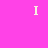 A static 48x48 pixel buddy icon with a bright pink background, displaying the text "I love CANDY!" in white pixelated font across three sections of the frame.
