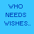 pixelated text icons on a bright blue background, displaying variations of 'WHO NEEDS WISHES..' and 'WHEN YOU'VE GOT PRAYER' with scattered pink heart symbols