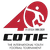 Red and black pixelated logo with stylized '4' and 'COTIF' text on gray background