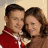 A 48x48 pixel buddy icon featuring a couple in close embrace on the left and green text reading "Original Icons .com" on the right, displayed as a static contact sheet with two frames.