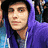 A pixelated image of a person in a purple hoodie with text pricing details on the right side.