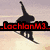 Pixelated animation of a snowboarder performing tricks against a sky background with text overlays.