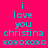 A static image with a bright pink background displays cyan text reading "i love you christina xoxoxoxo" in three , with yellow rectangular overlays on specific words across multiple views