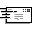 Pixelated document icon with red symbol, gray lines for text placeholders, and black borders showing sequential animation frames