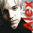 A 48x48 pixel animated contact sheet showing three sampled frames of a buddy icon with a person, red text, and a circular logo.