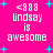 Pixelated text on bright pink background with cyan starbursts, four identical arranged in showing "<888 Lindsay is awesome"
