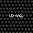 identical pixelated icons with 'love' text on a patterned background, each icon's color shifting from white to red