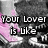 Animated sequence showing a person's legs in pink boots with text overlays about lovers and shoes.