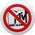 A 50x50 pixel animated buddy icon featuring a red prohibition symbol over an MTV logo on the left, and green text reading "Original Icons .com" on a dark background to the right.
