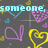 Pixelated heart shapes in purple, yellow, and blue on a dark gray background with partial light blue text.