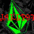 Green and red text overlays on a black background with a colorful gradient and a black X symbol.