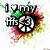 Pixelated icon with 'I love you' text, heart symbol, and stylized character face surrounded by colorful splatter effects.