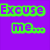 A four- with text and a logo: purple background top-left, green top-right, white bottom-left, gray bottom-right
