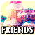 Pixelated collage of four distinct sections with text overlays and imagery including a pink-haired figure, puppies, and colorful background elements.